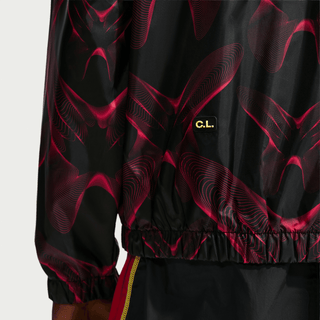 CANADA X NOCTA X NIKE "X2" ANTHEM JACKET - BLACK / UNIVERSITY RED