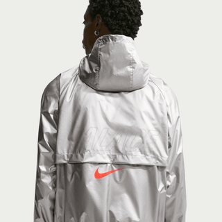 ENGLAND X PALACE X NIKE "X2" ANTHEM JACKET - PEWTER GREY / BRIGHT CRIMSON