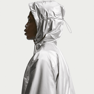 ENGLAND X PALACE X NIKE "X2" ANTHEM JACKET - PEWTER GREY / BRIGHT CRIMSON