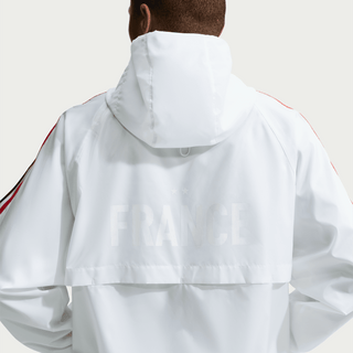 FRANCE X JACQUEMUS X NIKE "X2" ANTHEM JACKET - WHITE / GAME ROYAL / UNIVERSITY RED