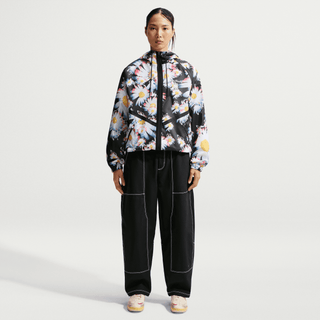 KOREA X PEACEMINUSONE X NIKE "X2" ANTHEM JACKET - BLACK / WHITE