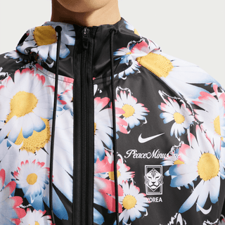 KOREA X PEACEMINUSONE X NIKE "X2" ANTHEM JACKET - BLACK / WHITE