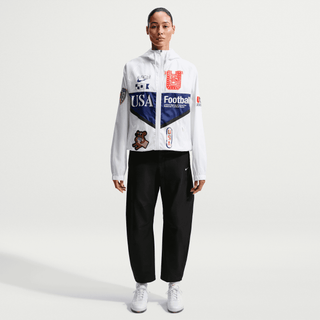 USA X V.A.A. X NIKE "X2" ANTHEM JACKET - WHITE / DEEP ROYAL BLUE