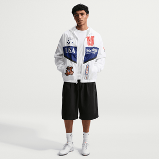 USA X V.A.A. X NIKE "X2" ANTHEM JACKET - WHITE / DEEP ROYAL BLUE