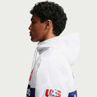 USA X V.A.A. X NIKE "X2" ANTHEM JACKET - WHITE / DEEP ROYAL BLUE