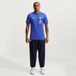FRANCE X JACQUEMUS X NIKE "X2" DRI-FIT PREMATCH JERSEY - GAME ROYAL / UNIVERSITY RED
