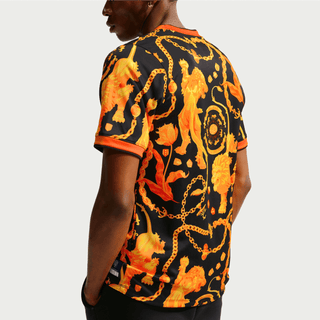 NETHERLANDS X PATTA X NIKE "X2" PREMATCH JERSEY - BLACK / ORANGE