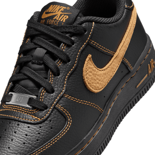 AIR FORCE 1 LV8 5 (GS) - BLACK / DESERT OCHRE