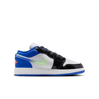 AIR JORDAN 1 LOW SE (GS) - GAME ROYAL / BRIGHT MANGO