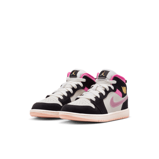 JORDAN 1 MID SE (PS) - BLACK / PINKSICKLE