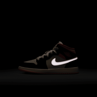 JORDAN 1 MID SE (PS) - BLACK / PINKSICKLE