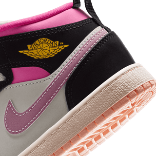 JORDAN 1 MID SE (PS) - BLACK / PINKSICKLE