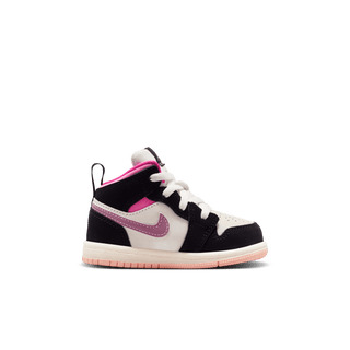 JORDAN 1 MID SE (TD) - BLACK / PINKSICKLE