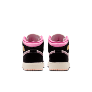 AIR JORDAN 1 MID SE (GS) - BLACK / PINKSICKLE