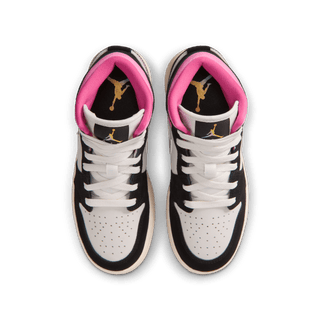 AIR JORDAN 1 MID SE (GS) - BLACK / PINKSICKLE