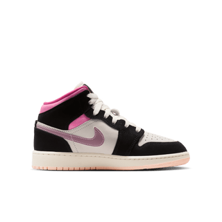 AIR JORDAN 1 MID SE (GS) - BLACK / PINKSICKLE