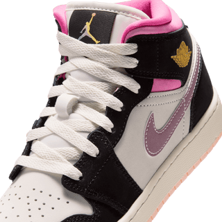 AIR JORDAN 1 MID SE (GS) - BLACK / PINKSICKLE