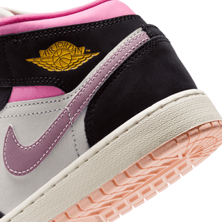 AIR JORDAN 1 MID SE (GS) - BLACK / PINKSICKLE