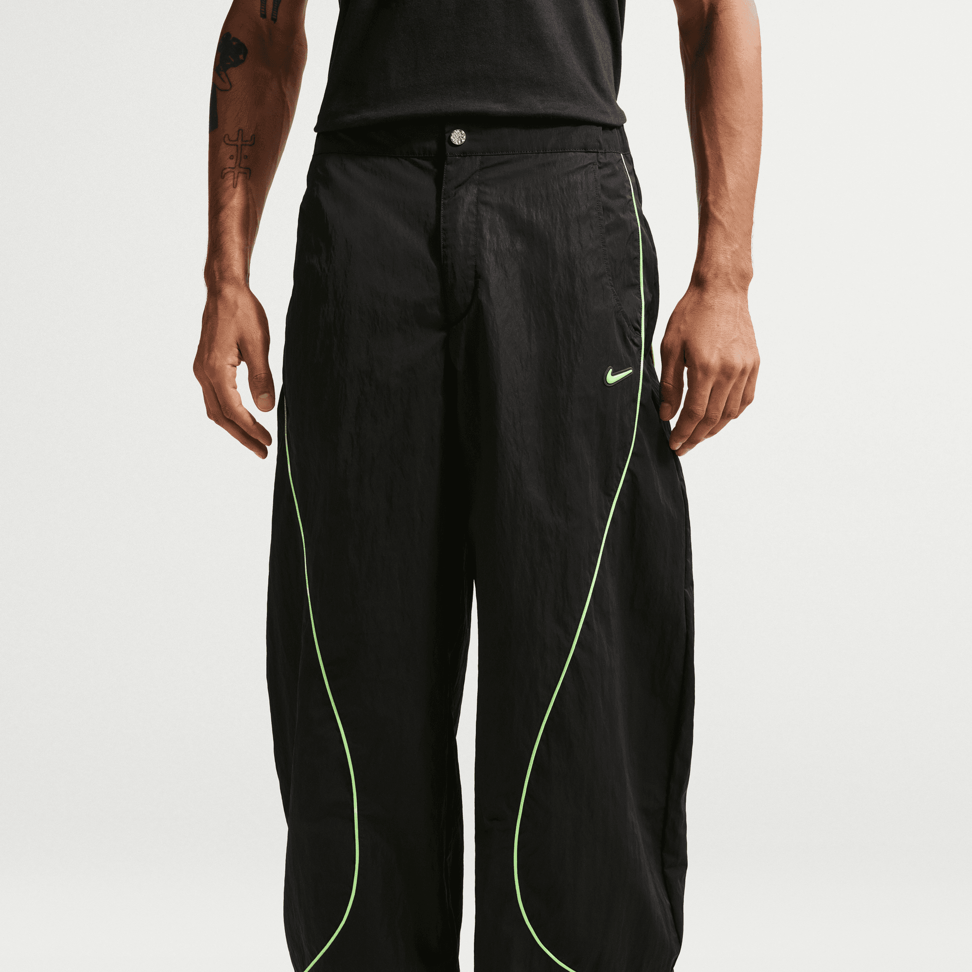 PROJECT F.R.O.G TOBI OVERSIZE TRACK PANT - BLACK PROJECT F.R.O.G TOBI OVERSIZE TRACK PANT - BLACK