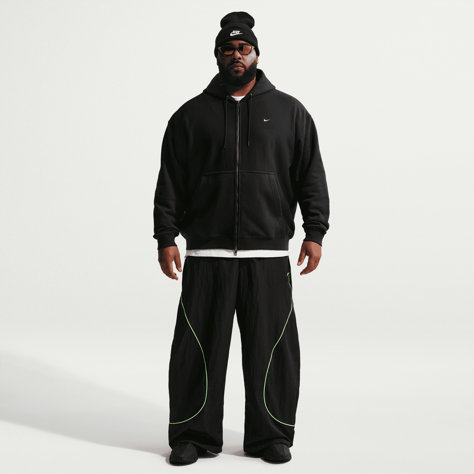PROJECT F.R.O.G TOBI OVERSIZE TRACK PANT - BLACK PROJECT F.R.O.G TOBI OVERSIZE TRACK PANT - BLACK