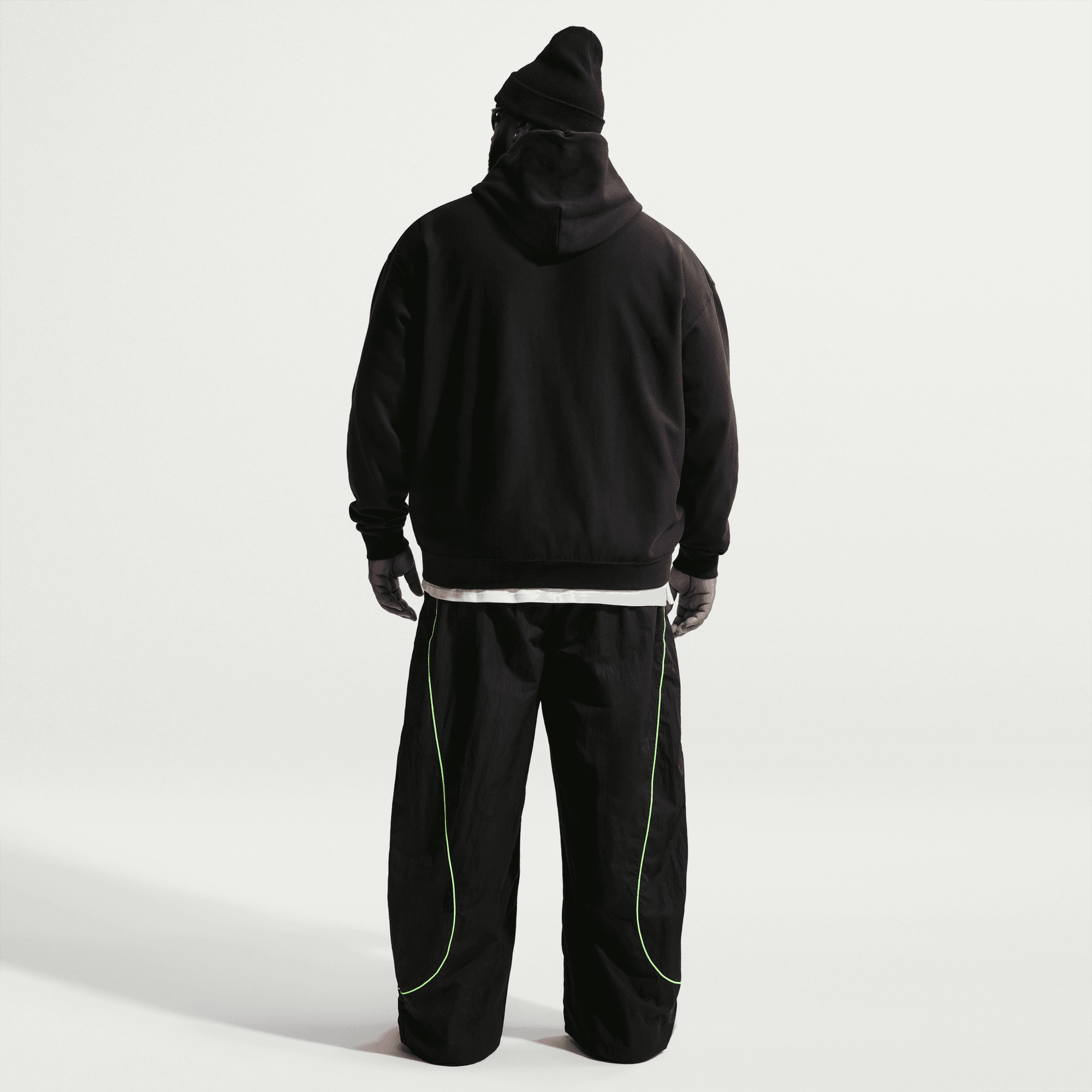 PROJECT F.R.O.G TOBI OVERSIZE TRACK PANT - BLACK PROJECT F.R.O.G TOBI OVERSIZE TRACK PANT - BLACK
