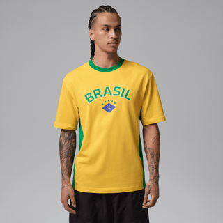 JORDAN 85 BRASIL TEE - VARSITY MAIZE