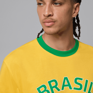 JORDAN 85 BRASIL TEE - VARSITY MAIZE