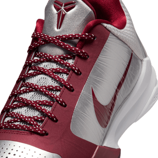 KOBE 5 PROTRO "METALLIC SILVER / TEAM RED"