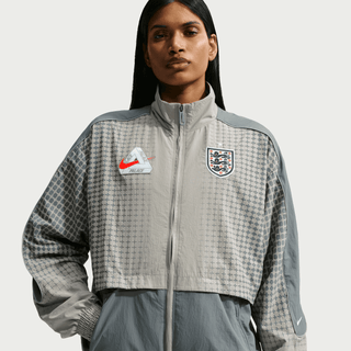ENGLAND X PALACE X NIKE "X2" TRACK JACKET - PEWTER GREY / COOL GREY