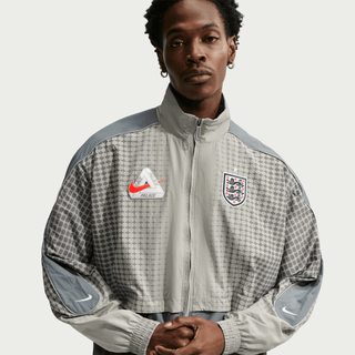 ENGLAND X PALACE X NIKE "X2" TRACK JACKET - PEWTER GREY / COOL GREY
