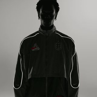 ENGLAND X PALACE X NIKE "X2" TRACK JACKET - PEWTER GREY / COOL GREY