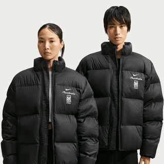 KOREA X PEACEMINUSONE X NIKE "X2" PUFFER JACKET - BLACK / WHITE