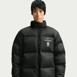 KOREA X PEACEMINUSONE X NIKE "X2" PUFFER JACKET - BLACK / WHITE