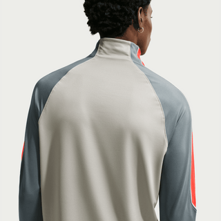 ENGLAND X PALACE X NIKE "X2" DRILL TOP - PEWTER GREY / COOL GREY