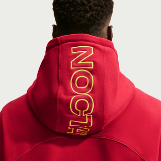 CANADA X NOCTA X NIKE "X2" CS FLEECE HOODIE - GYM RED / BLACK