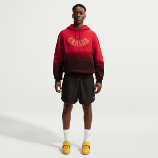 CANADA X NOCTA X NIKE "X2" CS FLEECE HOODIE - GYM RED / BLACK