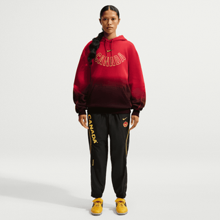 CANADA X NOCTA X NIKE "X2" CS FLEECE HOODIE - GYM RED / BLACK