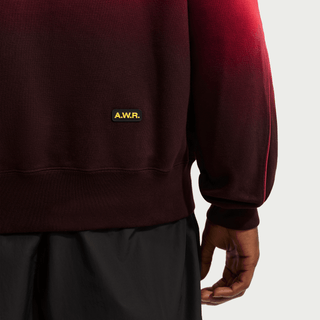 CANADA X NOCTA X NIKE "X2" CS FLEECE HOODIE - GYM RED / BLACK