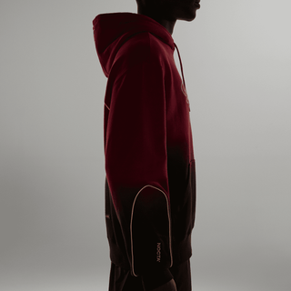 CANADA X NOCTA X NIKE "X2" CS FLEECE HOODIE - GYM RED / BLACK