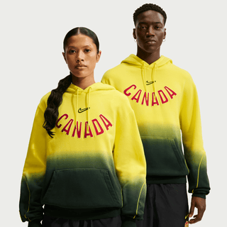 CANADA X NOCTA X NIKE "X2" CS FLEECE HOODIE - SONIC YELLOW / BLACK
