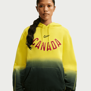CANADA X NOCTA X NIKE "X2" CS FLEECE HOODIE - SONIC YELLOW / BLACK