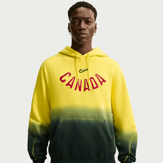 CANADA X NOCTA X NIKE "X2" CS FLEECE HOODIE - SONIC YELLOW / BLACK