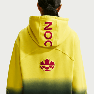 CANADA X NOCTA X NIKE "X2" CS FLEECE HOODIE - SONIC YELLOW / BLACK