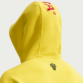 CANADA X NOCTA X NIKE "X2" CS FLEECE HOODIE - SONIC YELLOW / BLACK