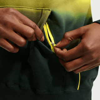 CANADA X NOCTA X NIKE "X2" CS FLEECE HOODIE - SONIC YELLOW / BLACK