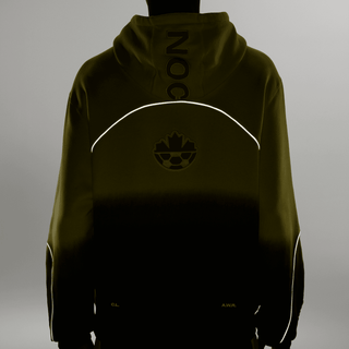 CANADA X NOCTA X NIKE "X2" CS FLEECE HOODIE - SONIC YELLOW / BLACK