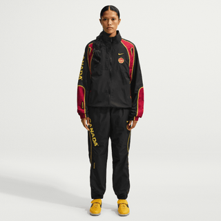CANADA X NOCTA X NIKE "X2" NORTHSTAR NYLON TRACK JACKET - BLACK / GYM RED