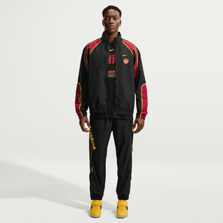 CANADA X NOCTA X NIKE "X2" NORTHSTAR NYLON TRACK JACKET - BLACK / GYM RED