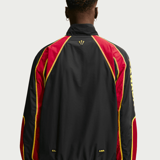 CANADA X NOCTA X NIKE "X2" NORTHSTAR NYLON TRACK JACKET - BLACK / GYM RED