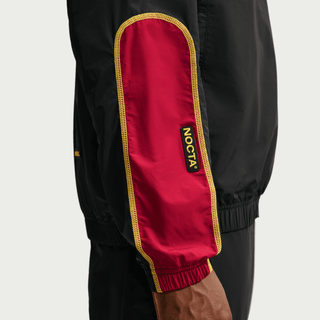 CANADA X NOCTA X NIKE "X2" NORTHSTAR NYLON TRACK JACKET - BLACK / GYM RED